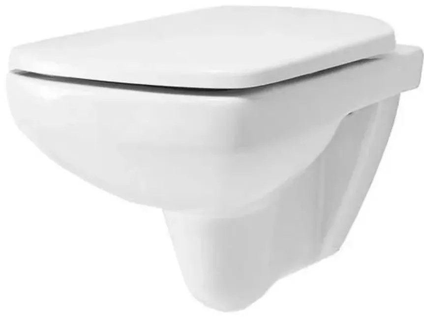 Závesná WC Selnova Square WC RF s doskou voľne padajúca