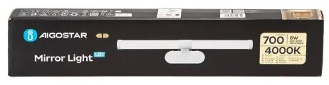 Aigostar - LED Kúpeľňové osvetlenie zrkadla LED/6W/230V 4000K 40cm IP44