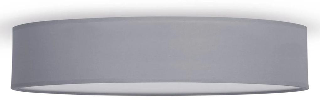 Stropné svietidlo Mia, sivé, Ø 60 cm