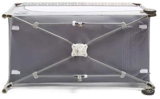 BabyOno - Cestovná postieľka BASIC sivá