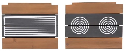 roba Kuchynka na zavesenie (85 x 35 x 65 cm, tík)  (100393152)