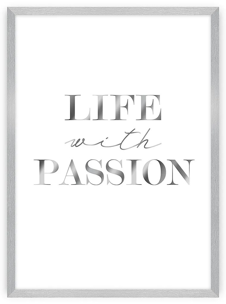 Obraz Passion Silver