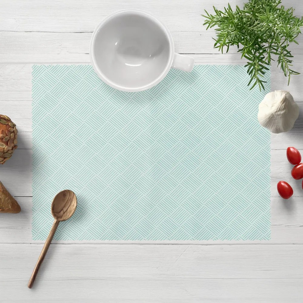 Biante Teflónové prestieranie na stôl Milano TF-050 - svetlo mentolové 35x45 cm
