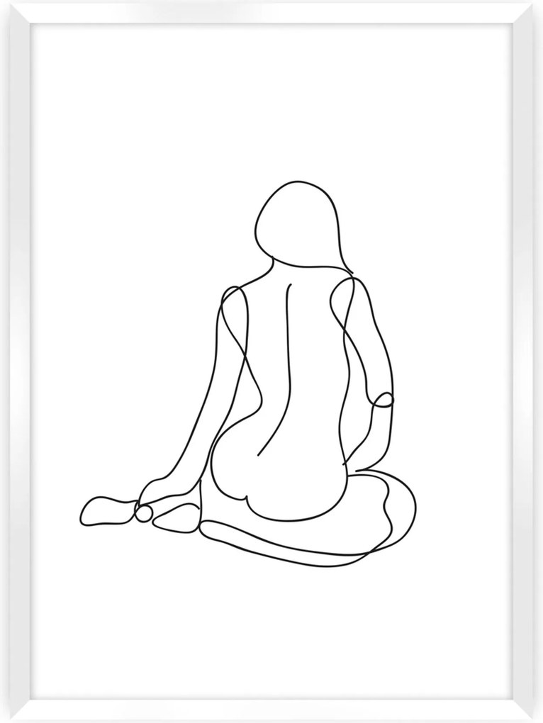 Plagát Figure Line I