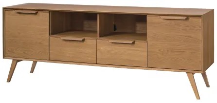 Televízny stolík Leo 25 II 206 cm dub Rustikal karamelový