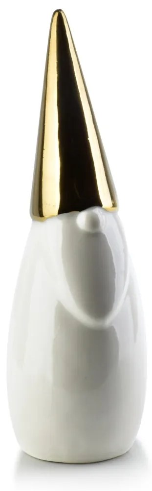 Figúrka Ježiško 19 cm SANTA LILA bielo-zlatá