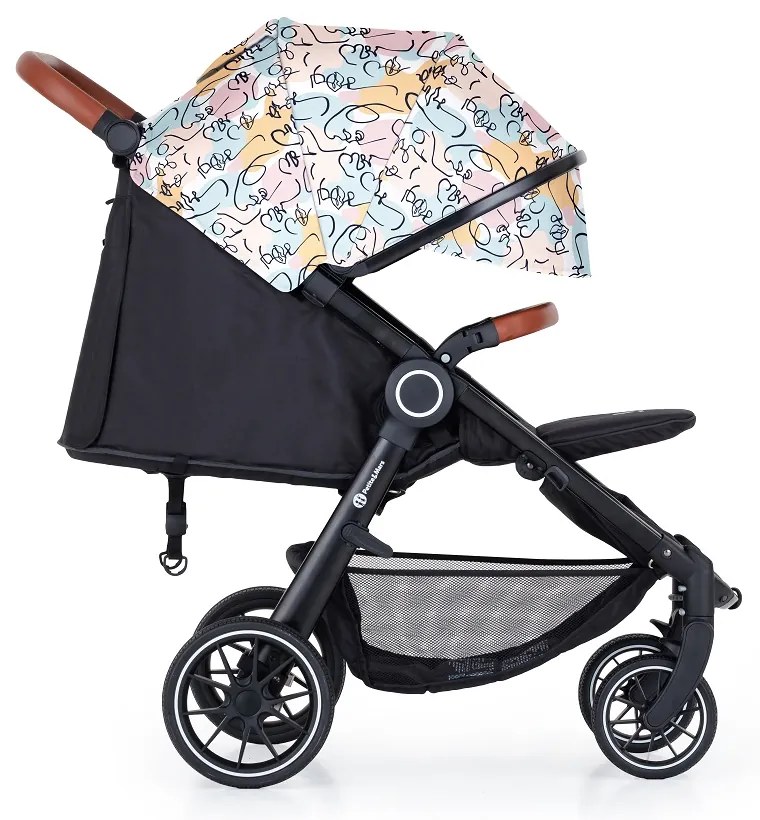 PETITE&MARS kočík Street+ RWS oak + strieška limited 100 faces