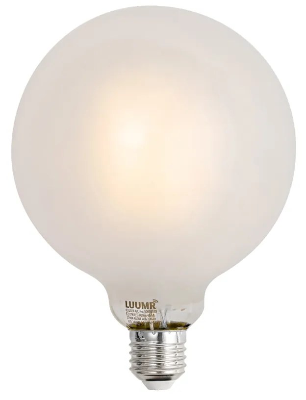 Inteligentné stmievateľné LED žiarovky E27 G125 matné 7W 806lm 2700-6500K