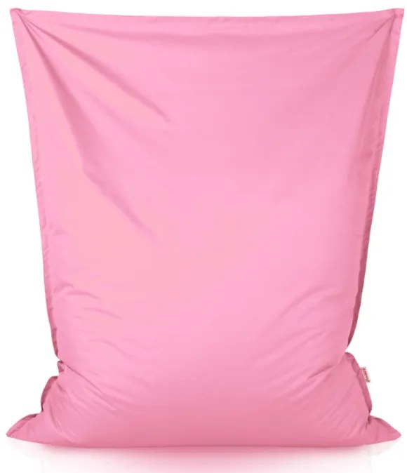 Vankúš na sedenie svetlo ružový nylon