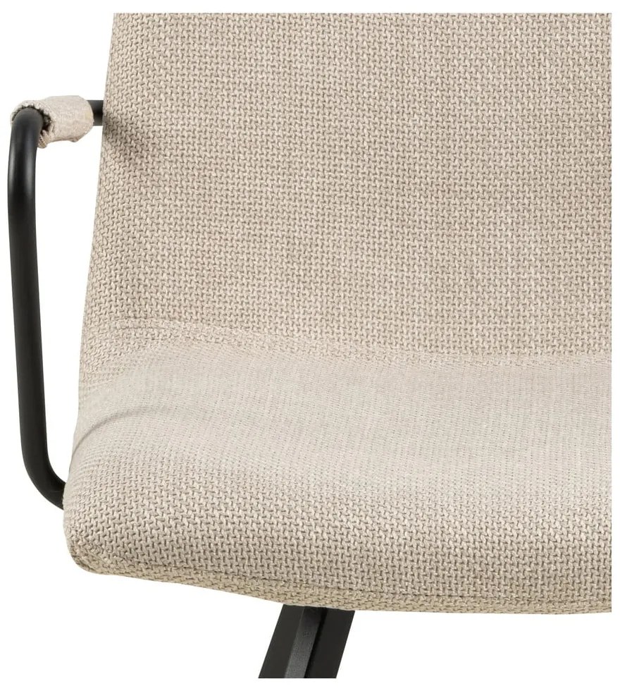 Krémové jedálenské stoličky v súprave 2 ks Selina – Actona