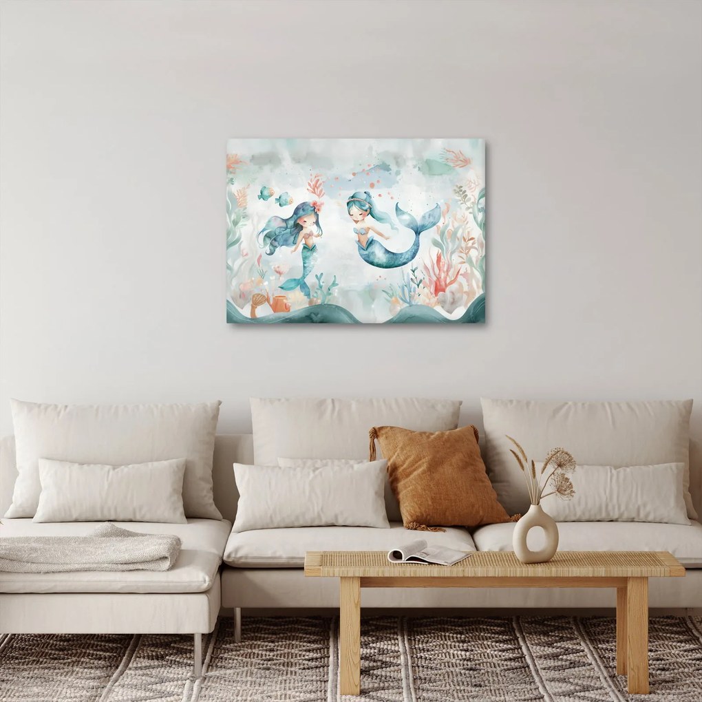 Obraz - Morské panny (70x50 cm)