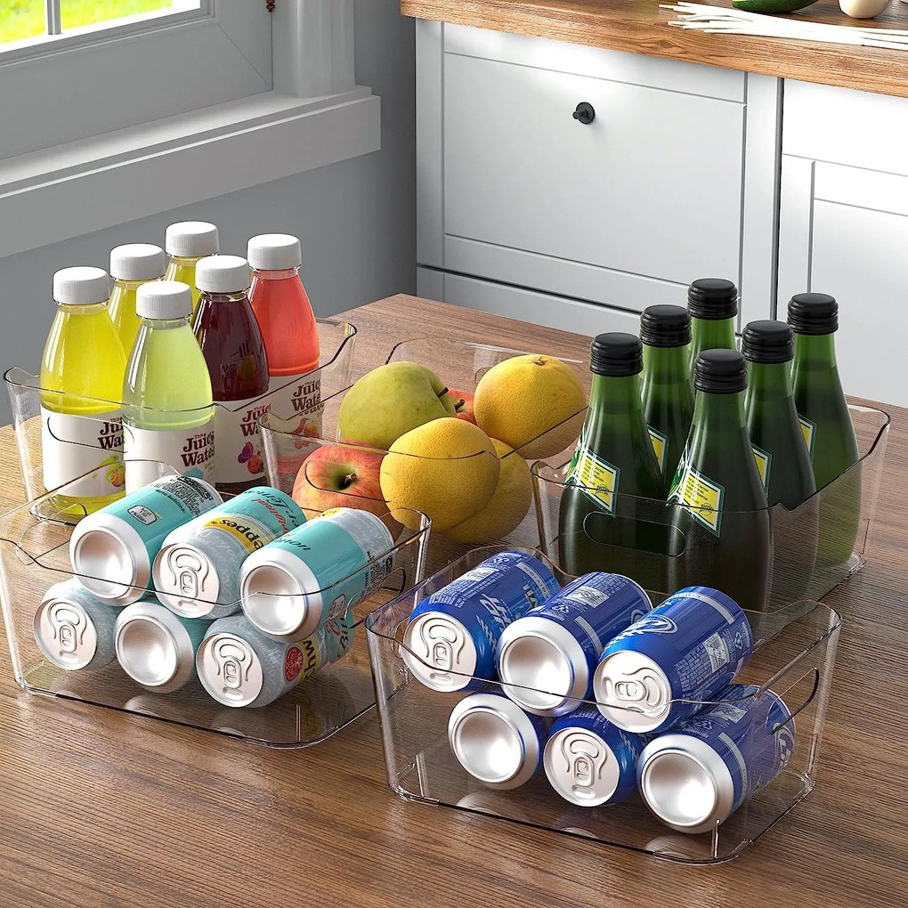 Organizér transparentný, so zníženou prednou hranou QUTTIN - 32 x 21 x 12,5 cm (7 l)