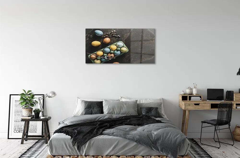 Sklenený obraz vajcia base 140x70 cm