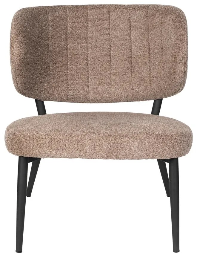 Svetlohnedé kreslo Sanne – White Label