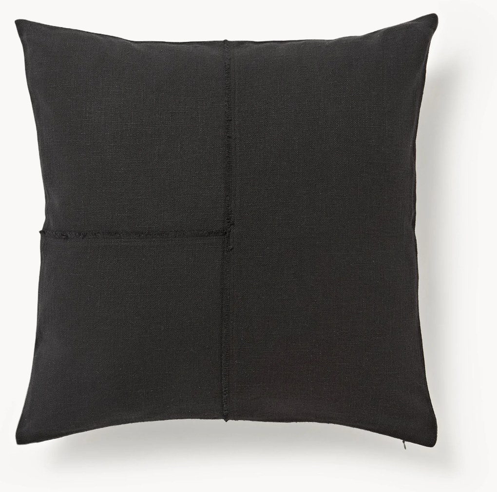 Ručne tkaný poťah na vankúš s ozdobným prešívaním Terre