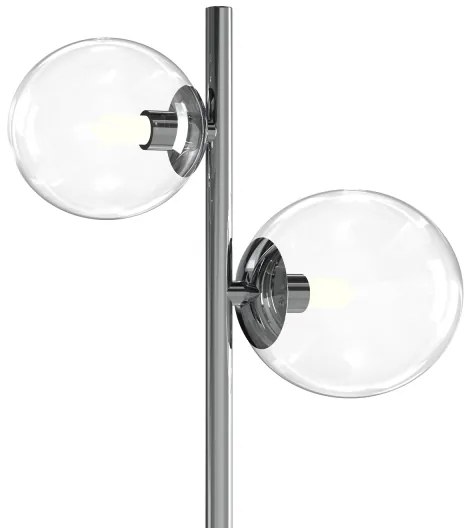 ONLI - Stolná lampa KIMBERLY 2xG9/6W/230V 40 cm lesklý chróm