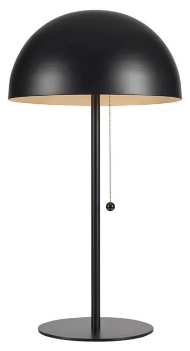 Čierna stolová lampa Markslöjd Dome, výška 54,5 cm