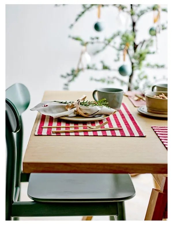 Prestieranie v súprave 2 ks s prímesou juty 33x48 cm Statement Stripe – Södahl