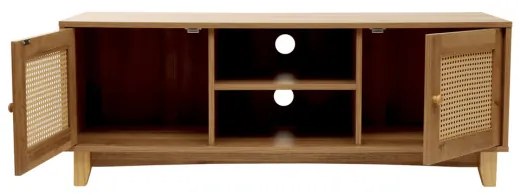 Stolík pod televízor NOTTO s ratanom 849652