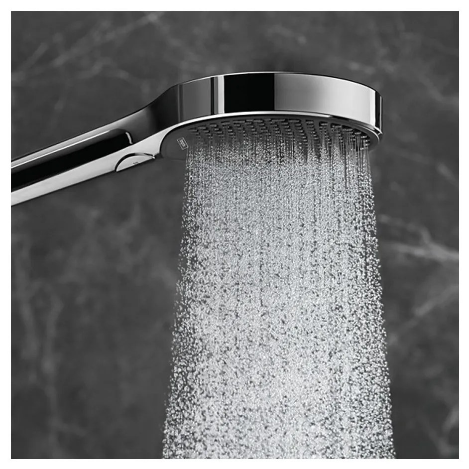 Hansgrohe Rainfinity, ručná sprchová hlavica 130 3-funkčná, chrómová, HAN-26864000