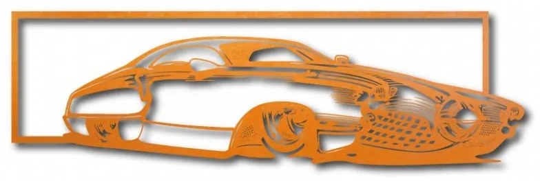 Exkluzívny obraz na stenu auto drevenej preglejky história I SENTOP PR0327
