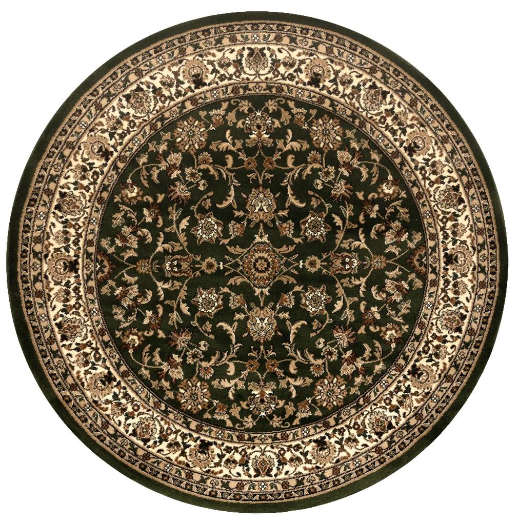 Okrúhly koberec ROYAL ADR model 1745  zelená