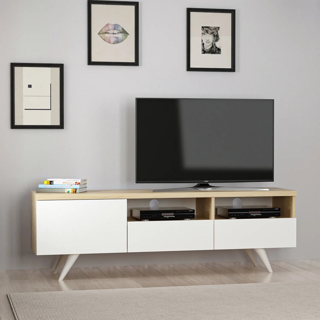 TV stolík/skrinka Bruk. Akcia -16%. Vlastná spoľahlivá doprava až k Vám domov. 1067234
