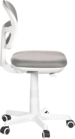 Detská otočná stolička sivá KA-C801 GREY