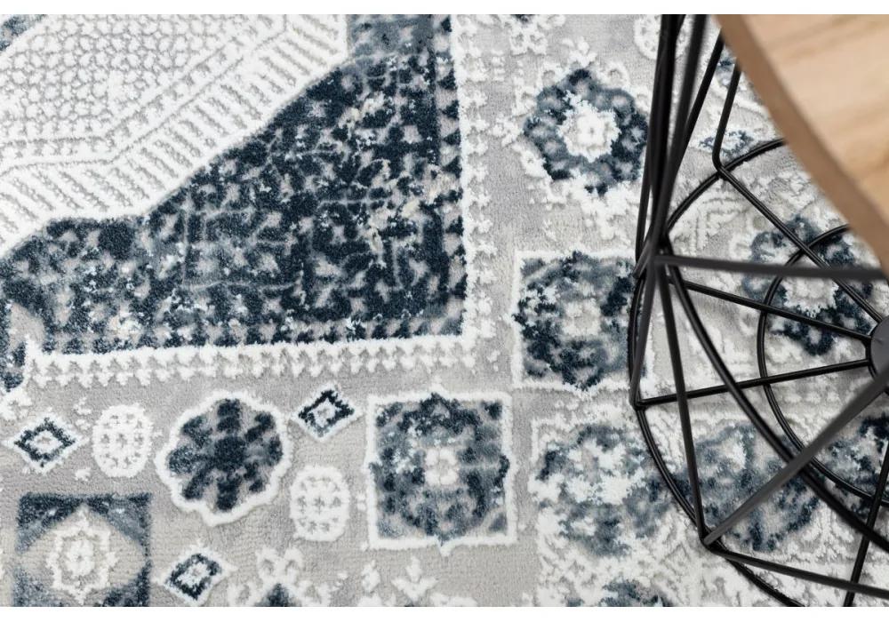 Kusový koberec Maloga modrokrémový 200x290cm