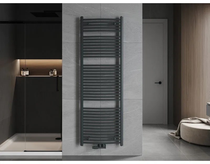 Mexen Ares, vykurovacie teleso 1800x600 mm, 958 W, antracitová, W102-1800-600-00-66