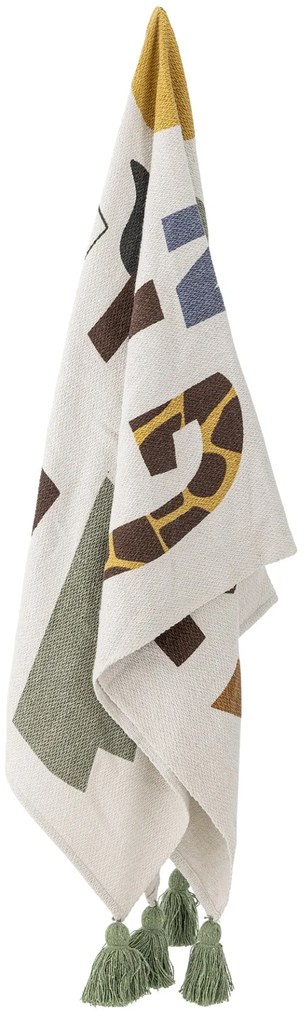 Bloomingville Mini Detská deka z recyklovanej bavlny Memmo