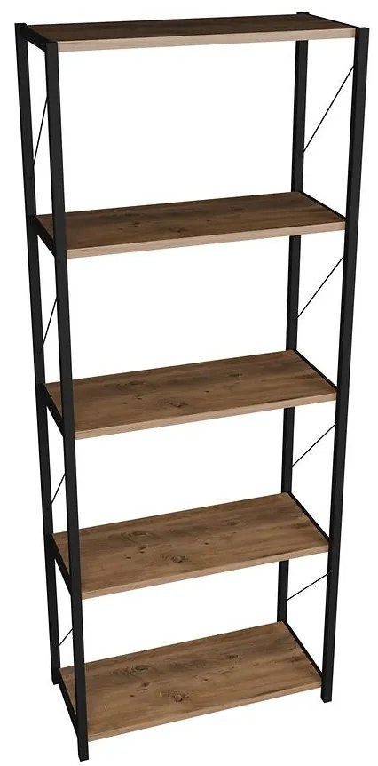 Regál FD-160-5LBS-001 prirodzené
