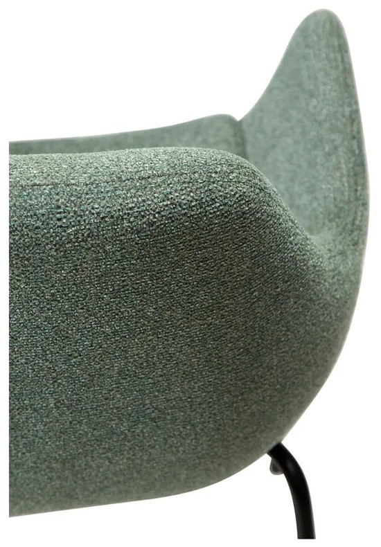 Svetlozelené kreslo z textílie buklé Zimmer – DAN-FORM Denmark