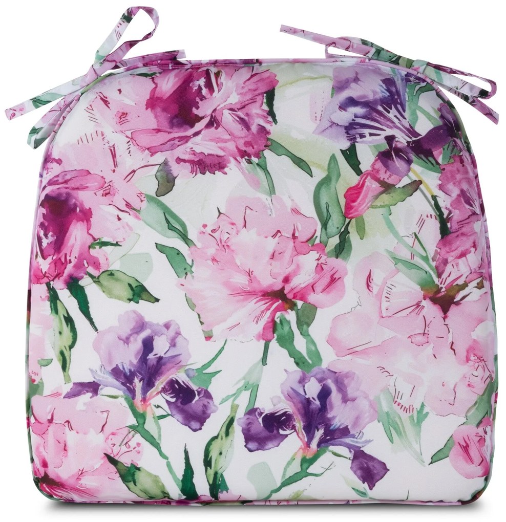 ZÁHRADNÝ VODEODOLNÝ PODSEDÁK NA STOLIČKU GARDEN34C 38X40X4 CM KVETY