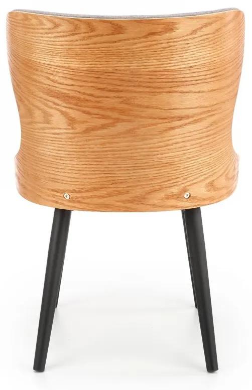 Designová stolička Naly sivá