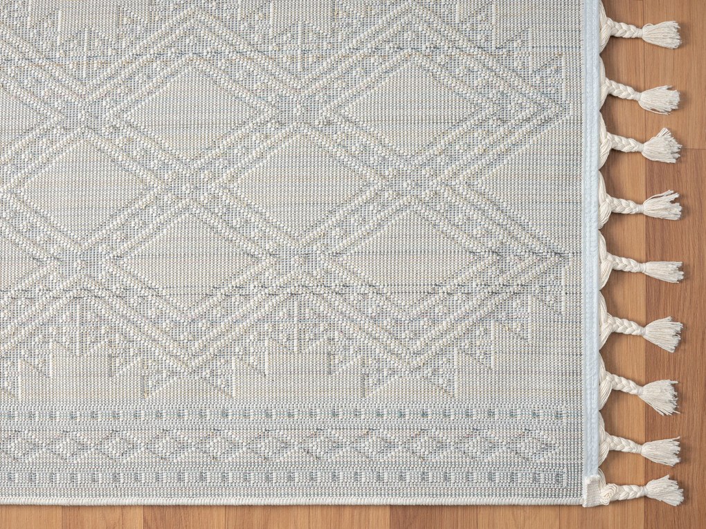 Behúň Moroccan Delight CA40061 weiß, 80x250, čiernobiela, obývacia izba, My Flair