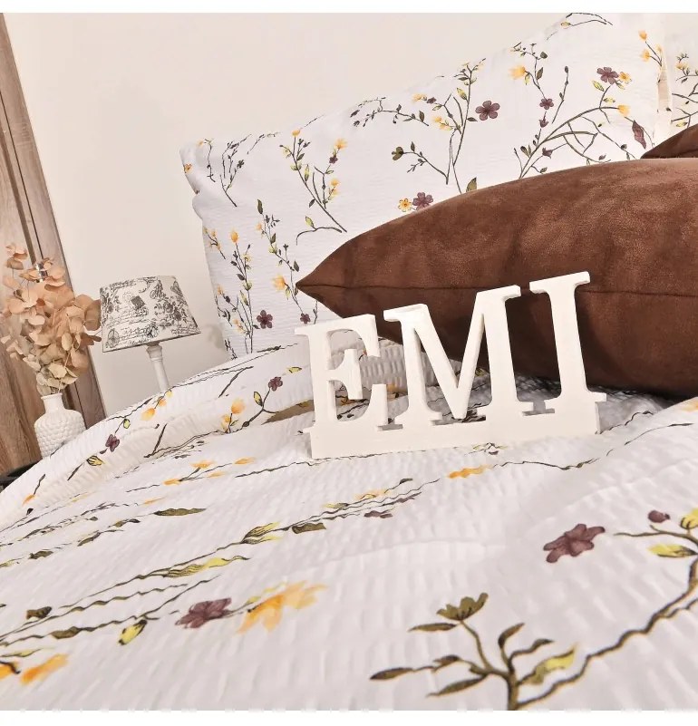 Obliečky krepové Carly EMI, Štandardný set jednolôžko obsahuje 1x 140x200 + 1x 70x90