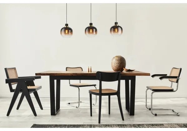 Eglo 99615 - Luster na lanku OILELLA 3xE27/40W/230V hnedá