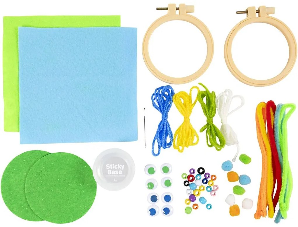 Kreatívna sada Vyšívanie smajlíkov