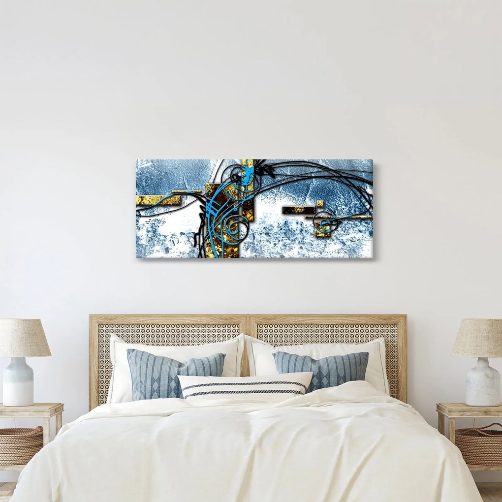 Abstraktný obraz (120x50 cm)