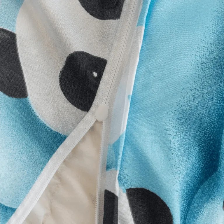 Obliečky z mikrovlákna SKY PANDA modré Rozmer obliečky: 70 x 80 cm | 140 x 200 cm