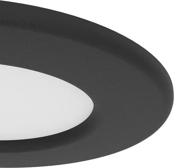 Eglo 901425-SADA 3xLED RGBW St.ko.pod.sv. FUEVA-Z LED/2,8W/230V 8,8cm IP44 čierna