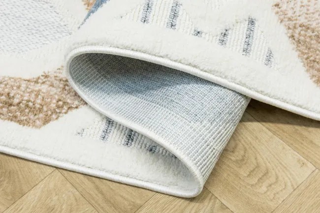 Koberec BROADWAY C0779 biely / sivý / krémový