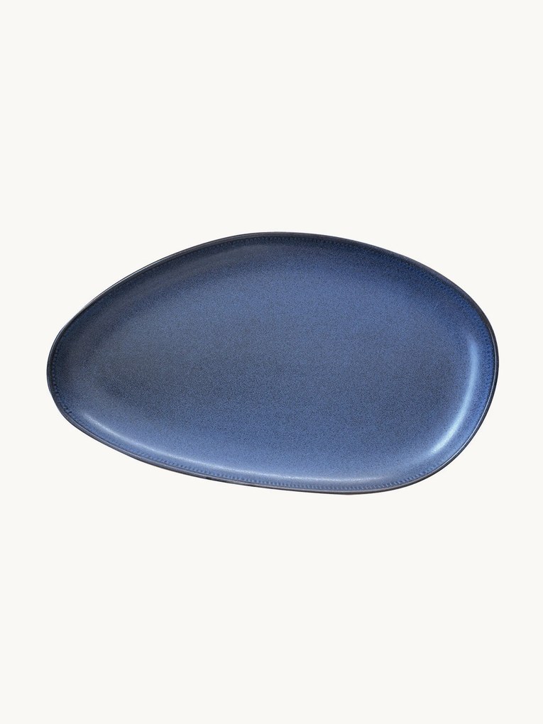 Kameninový servírovací tanier Blue Maison