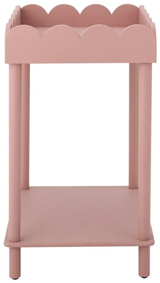 Ružový konzolový stolík z borovicového dreva 40x60 cm Isola – Bloomingville