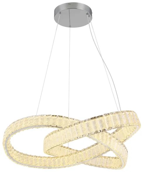 Globo 67162-110CCT - LED stmievateľný luster MUCKY 110W/230V pr. 78 cm + DO