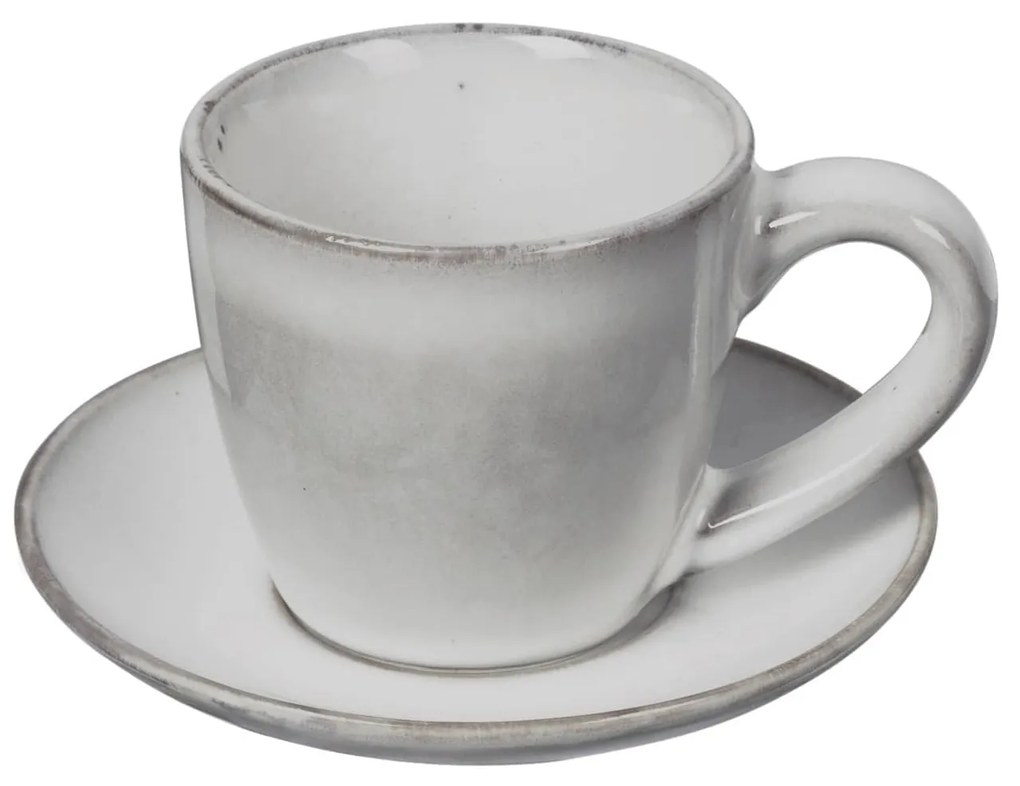 Broste Šálka s podšálkou na espresso Nordic Sand 50 ml