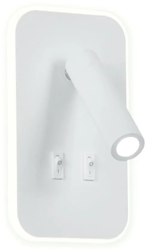 LED Nástenné bodové svietidlo IRIS LED/14W/230V 3000K biela