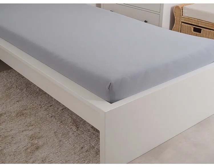 4Home jersey prestieradlo Ideál sivá, 200 x 200 cm