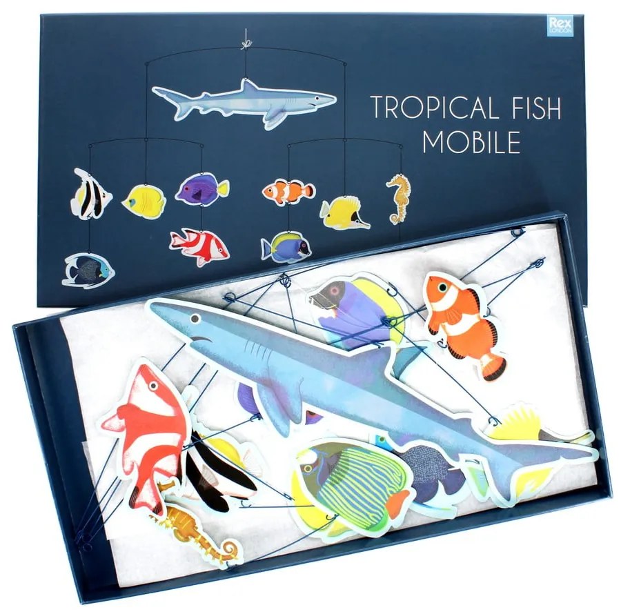 Závesný kolotoč Ocean Creatures – Rex London